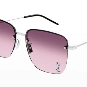 BRAND NEW Saint Laurent YSL Logo Sunglasses 59 MM SL 312